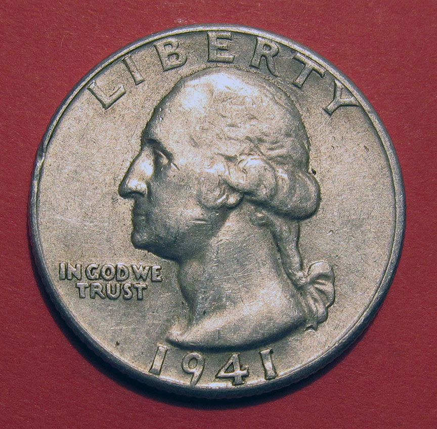 1941-Washington-Quarter-Mint-Error---Lamination