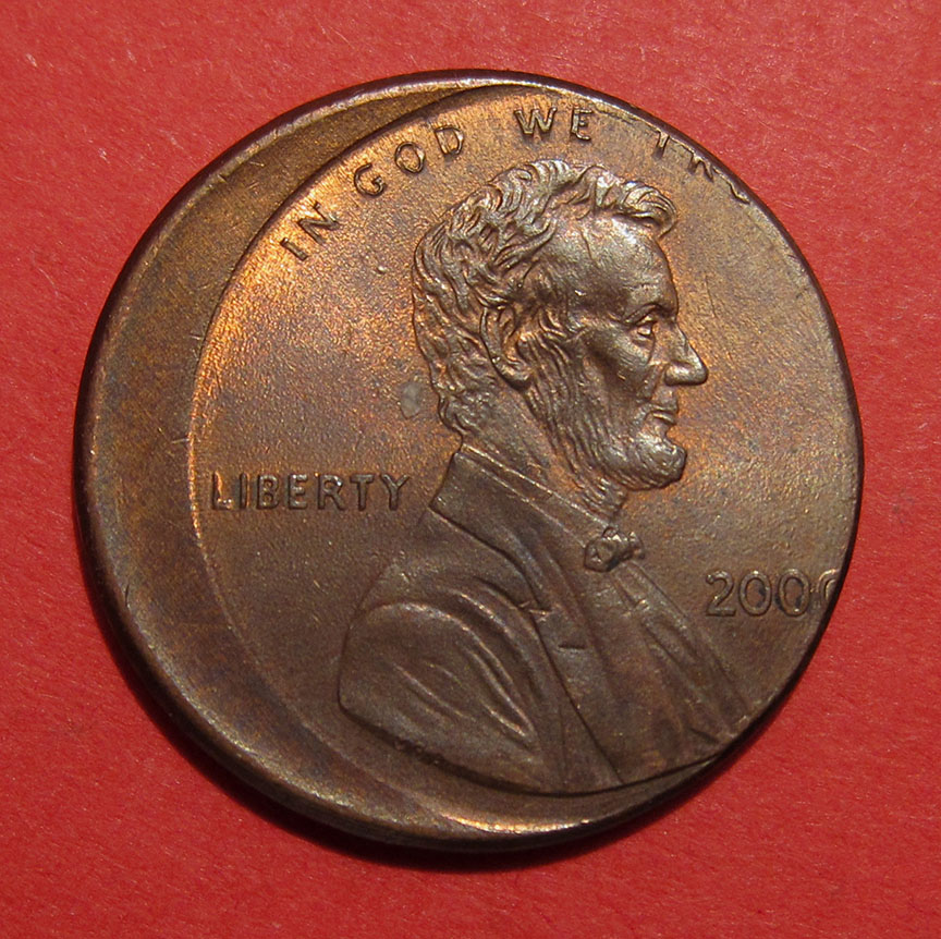 2000-Lincoln-Memorial-Cent-Mint-Error---Off-Center-