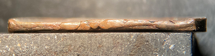 1972-D-Lincoln-Memorial-Cent-Mint-Error---Straight-Clip