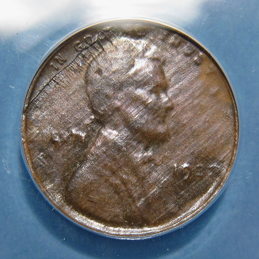 1937-Lincoln-Wheat-Cent-Mint-Error---Lamination-Split-After-Strike---Mated-Pair