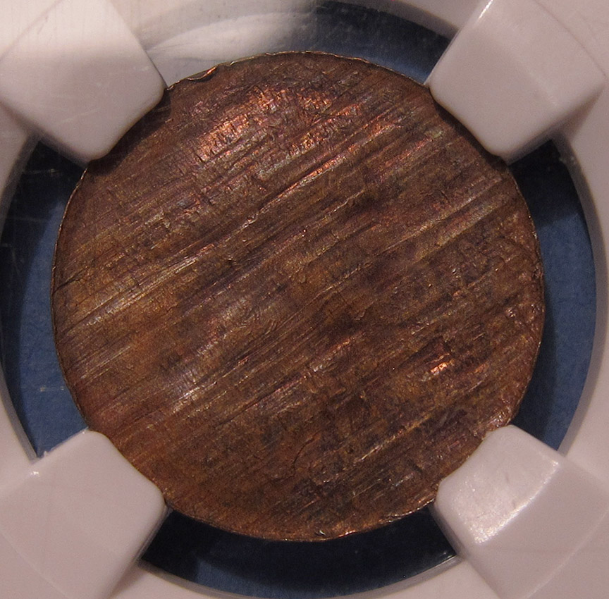 1966-Lincoln-Memorial-Cent-Mint-Error---Split-After-Strike---Mated-Pair