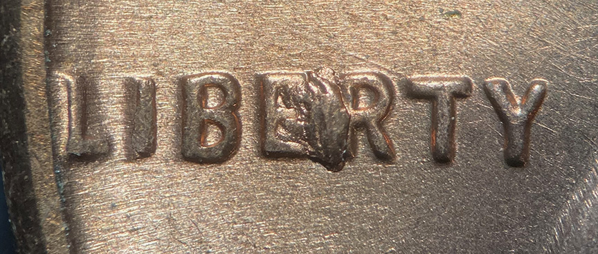 1958-Lincoln-Wheat-Cent-Mint-Error---BIE---