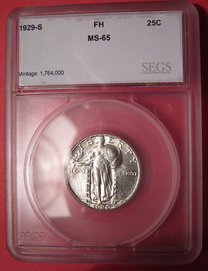 1929-S-Standing-Liberty-Quarter---Die-Clash-FS-401