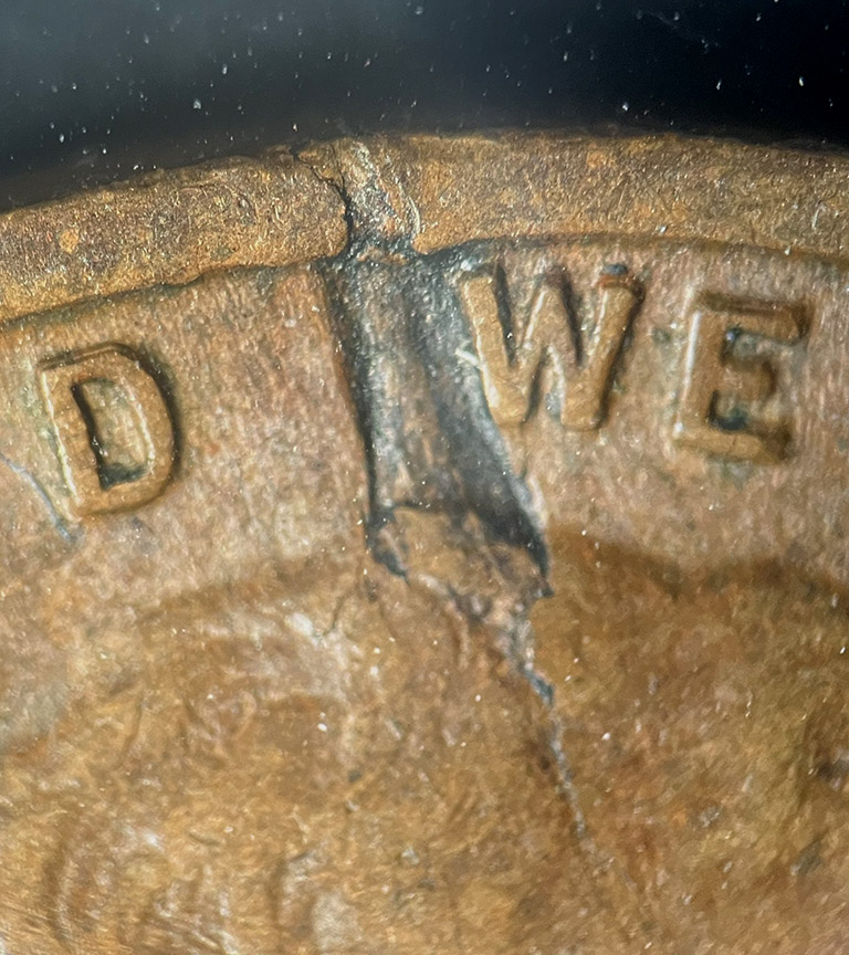 1913-Lincoln-Wheat-Cent-Mint-Error---Lamination-Issues