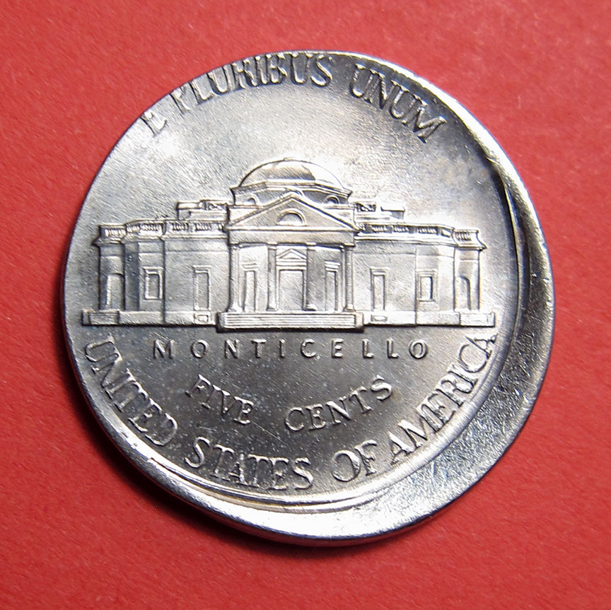 2000-P-Jefferson-Nickel-Mint-Error---Off-Center-With-Full-Collar-Scar