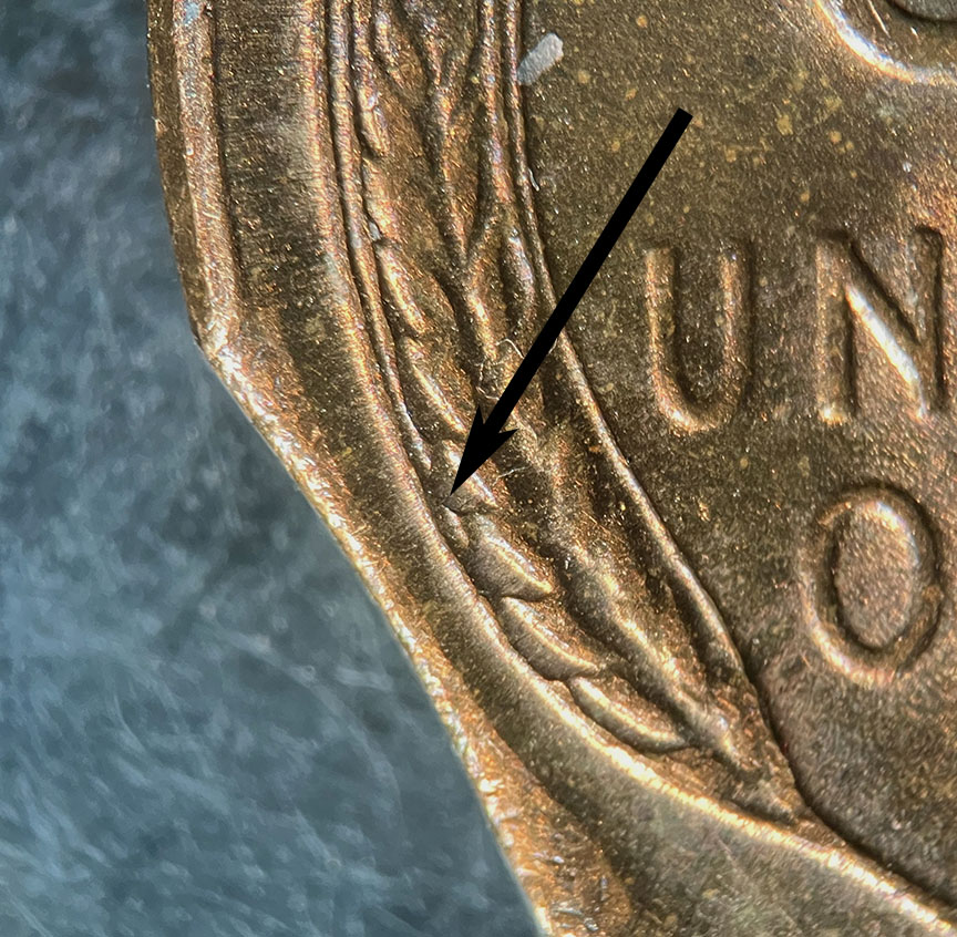 1950-D-Lincoln-Wheat-Cent-Mint-Error---Clipped-Planchet-How-To-ID-Clips