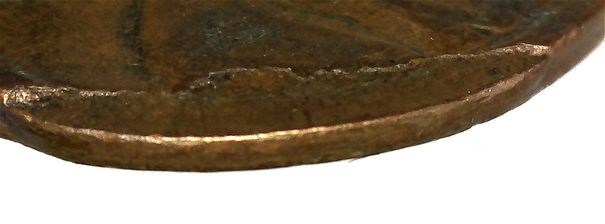 1952-D-Lincoln-Cent--Lamination-Error?