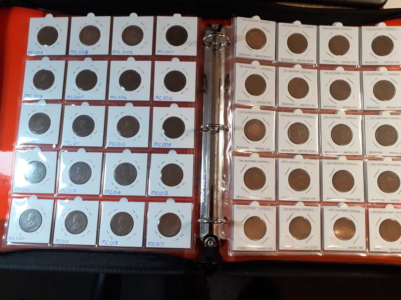 Rehousing-An-Australian-Collection-Into-2x2's