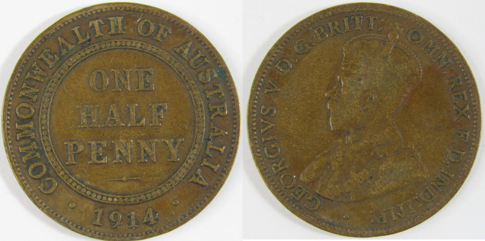 Trying-Verdicare-On-Some-Bronze-Australian-Coins