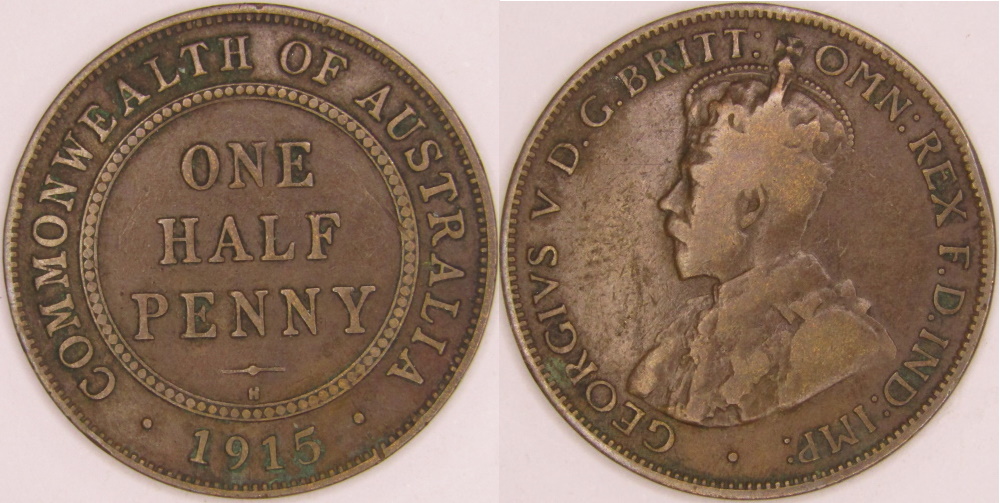 Trying-Verdicare-On-Some-Bronze-Australian-Coins