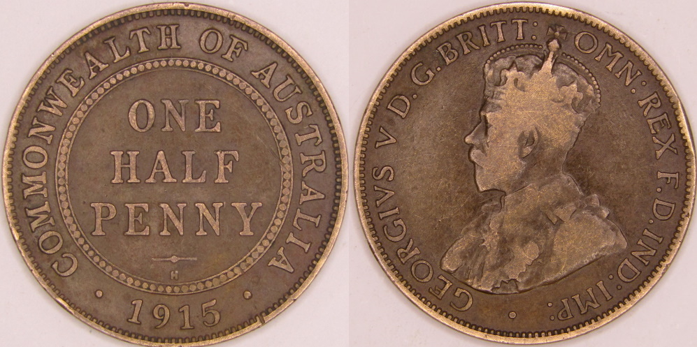 Trying-Verdicare-On-Some-Bronze-Australian-Coins