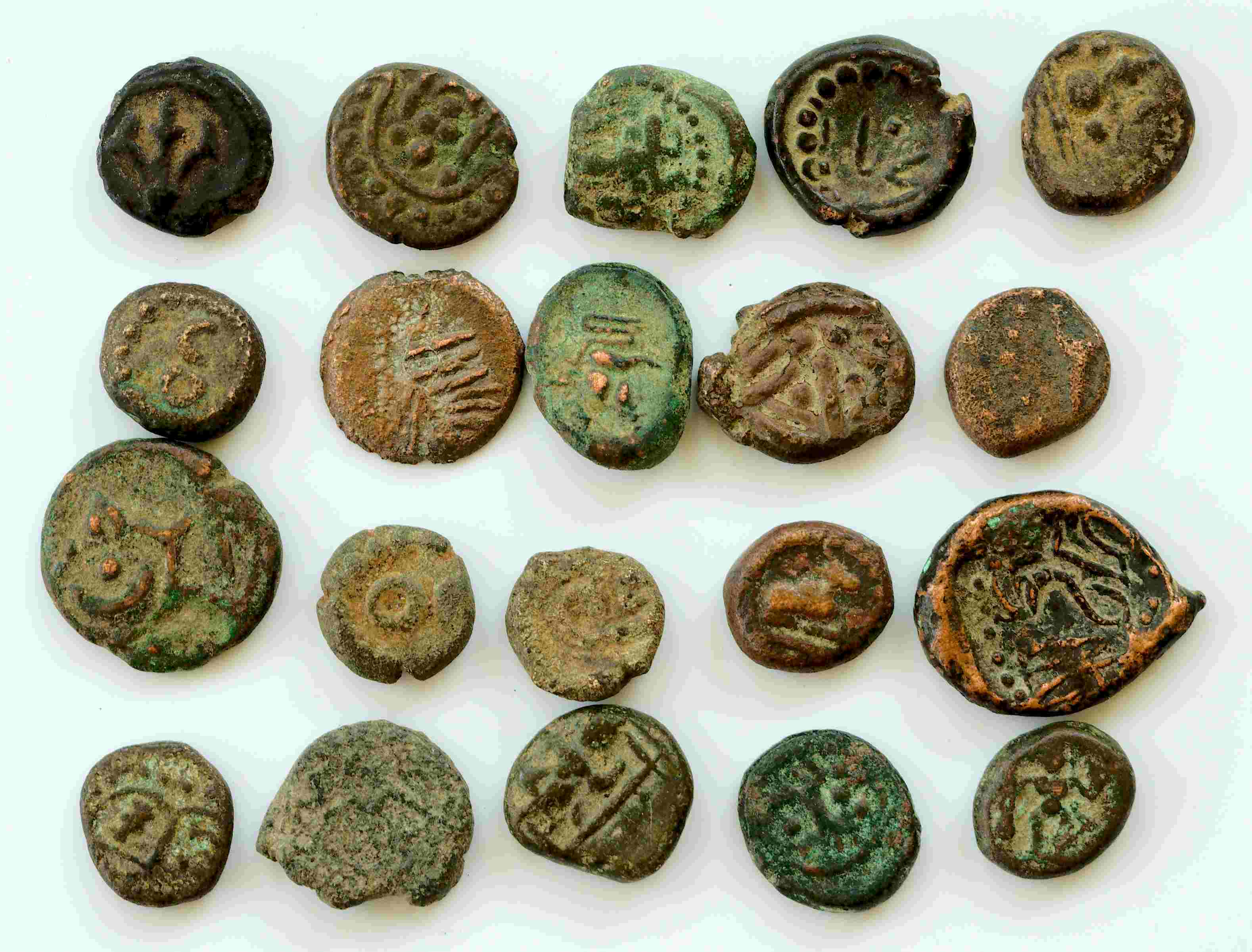 Indian,-Roman,-Barbaric-Imitation,-Provincial-Or-?-Horrible-Condition-Coin