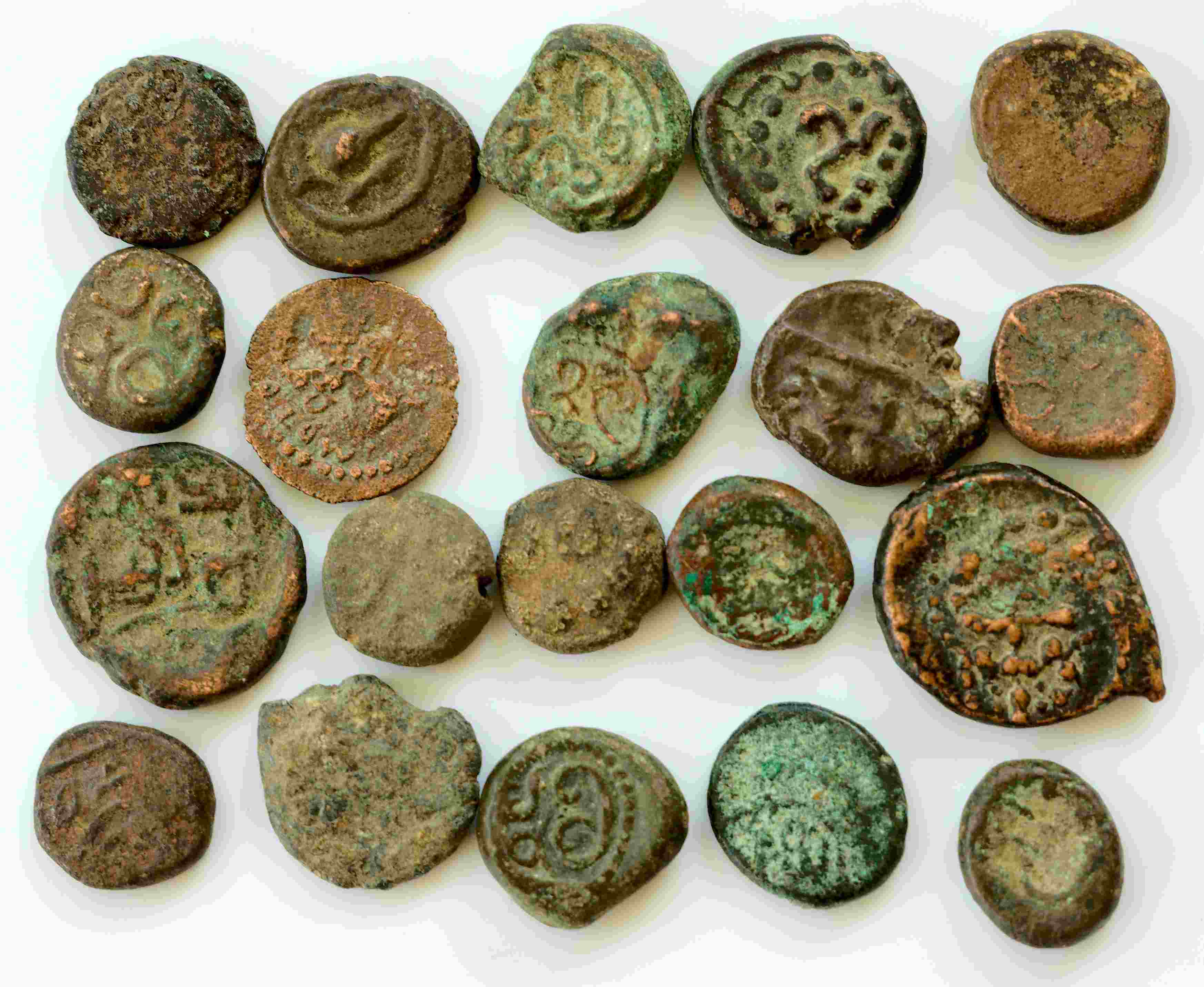 Indian,-Roman,-Barbaric-Imitation,-Provincial-Or-?-Horrible-Condition-Coin