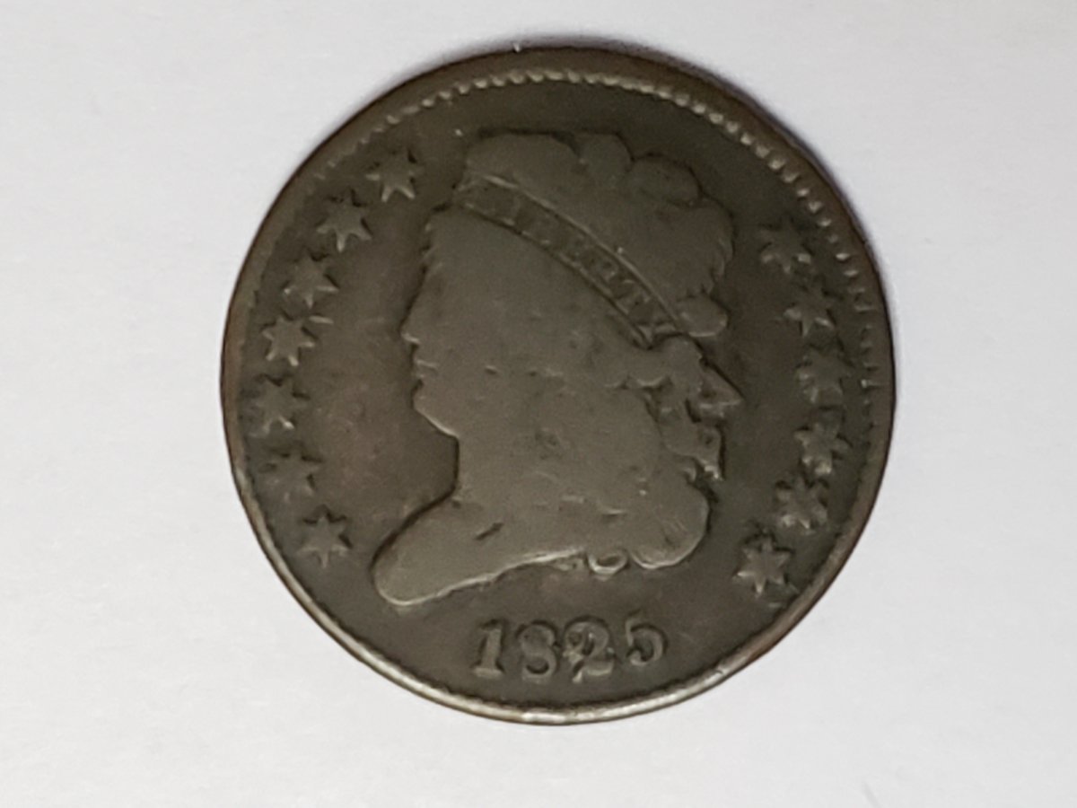 1825-Half-Cent-For-Grading