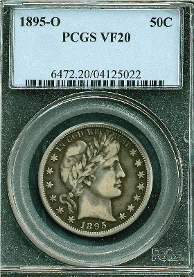 1895-O-Barber-Half-Dollar-For-Grading-/-GTG