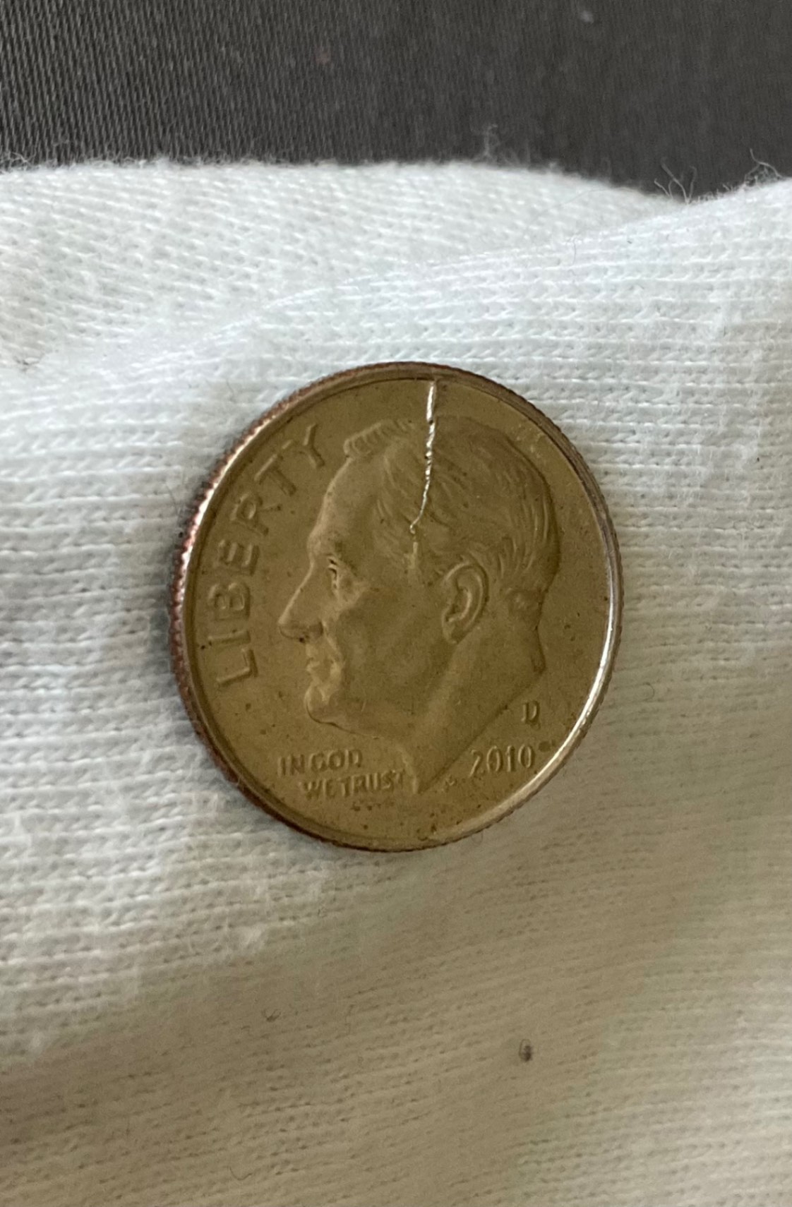 2010-D-Roosevelt-Dime-Huge-Fracture-Obverse-Only