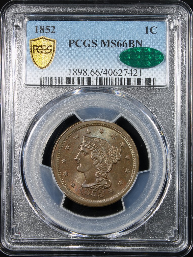 1852-Braided-Hair-Cent-NGC-MS-66...crossover?-Crack?