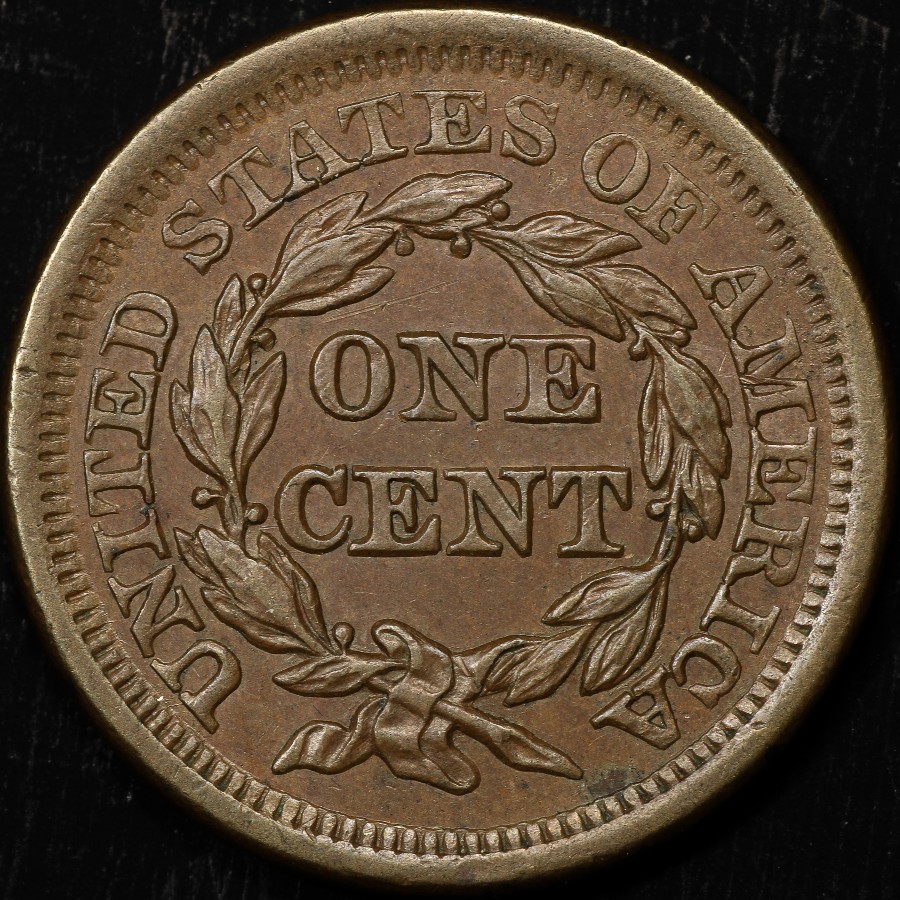 1855-Braided-Hair-Lg.-Cent-Ex.-Walter-Dudgeon
