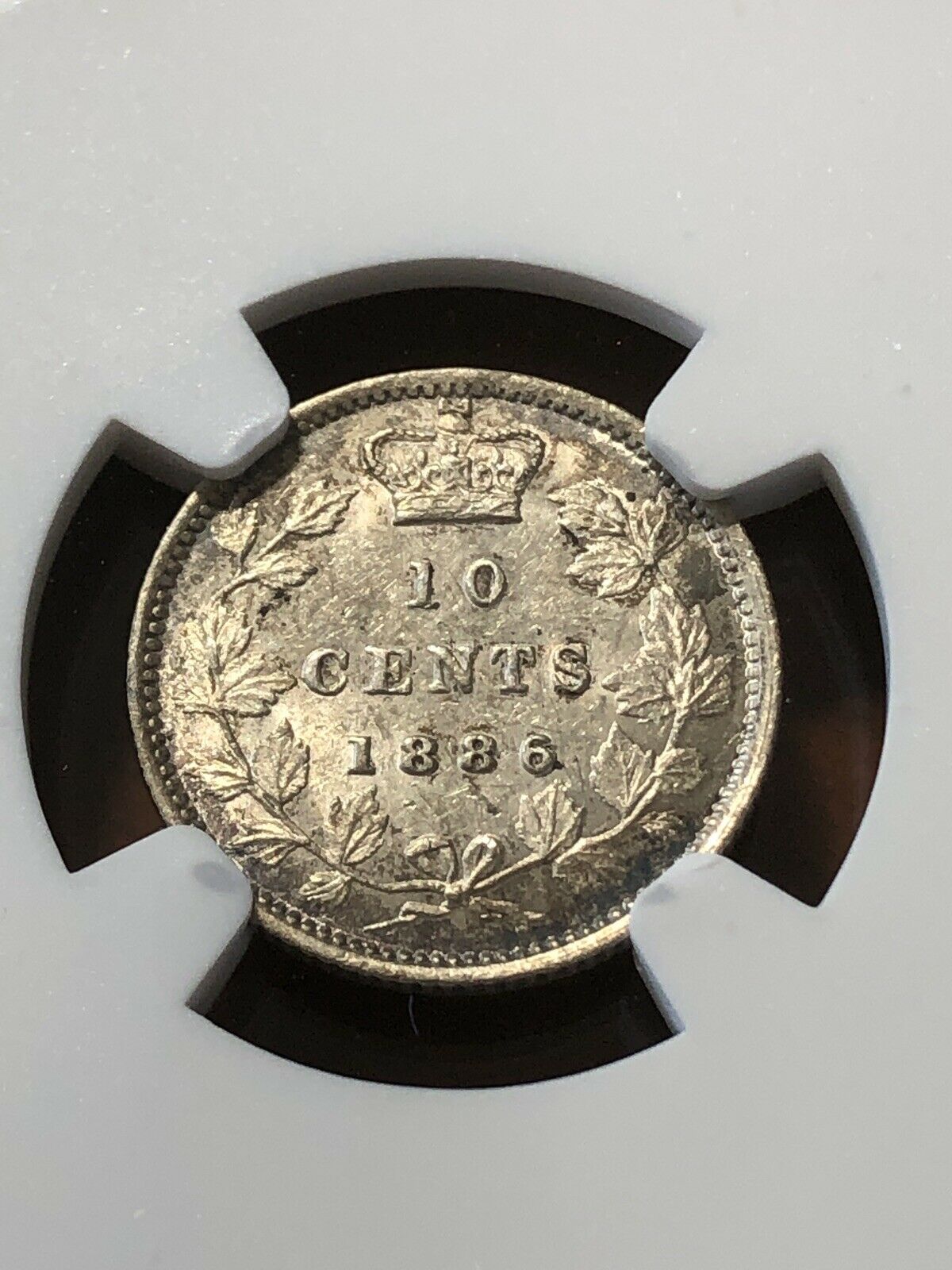 1886-10-Cents-For-Authenticity-And-Grade