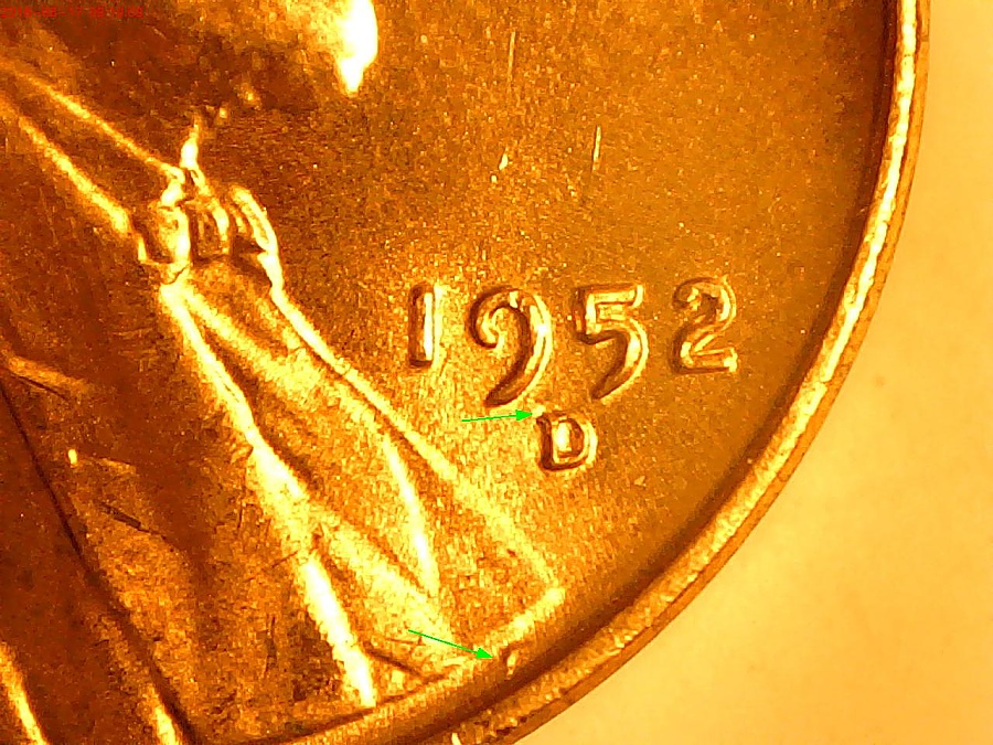 1952-D-Lincoln-Cent-RPM-#15-In-Variety-Vista-Eds?