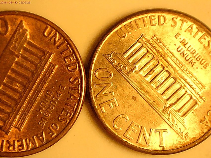 1994--Lincoln-Cent-With-A-Different-Color-Unplated?