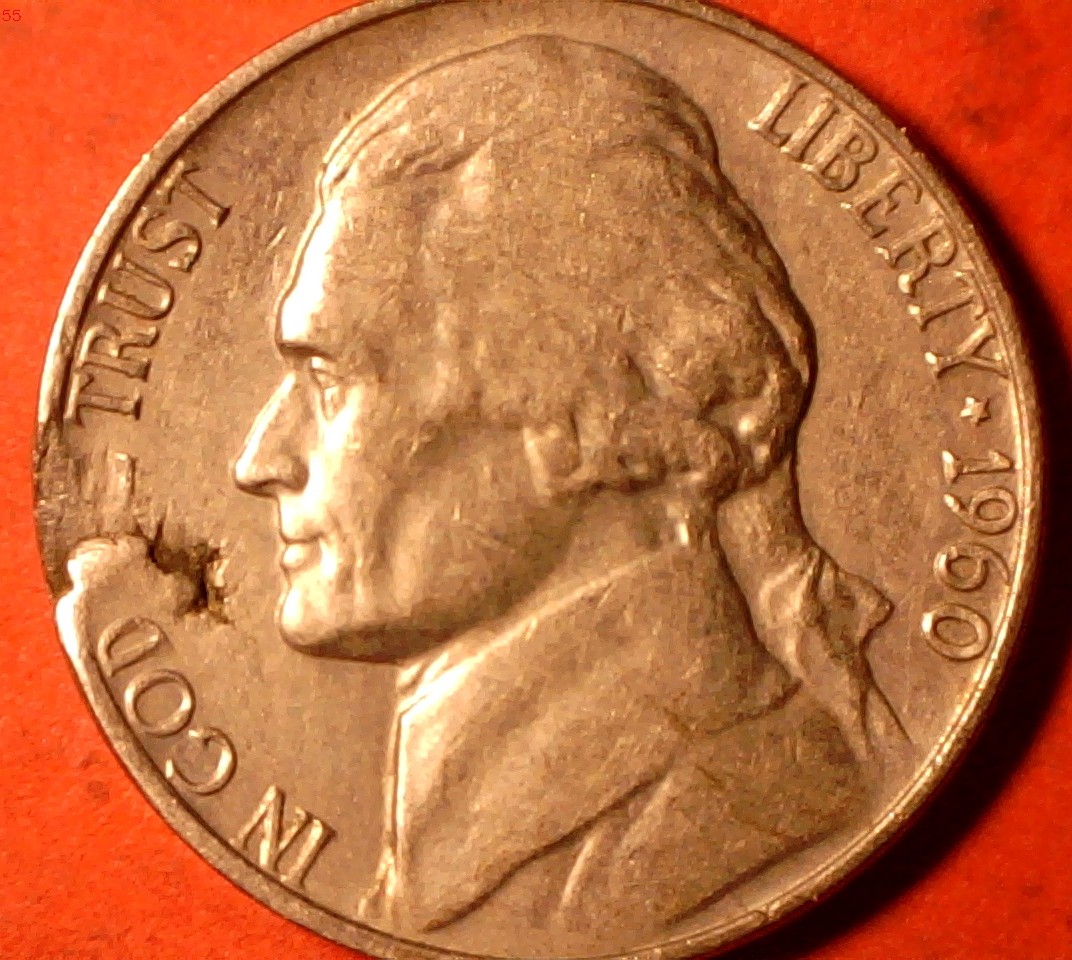 1960-Nickel-Struck-On-Defective-Planchet