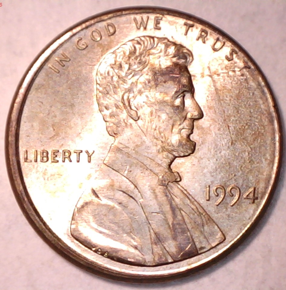 1994-Lincoln-Cent--Different-Color