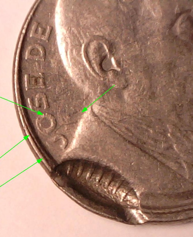 1950-Argentina-20-Centavos-Indent-Strike