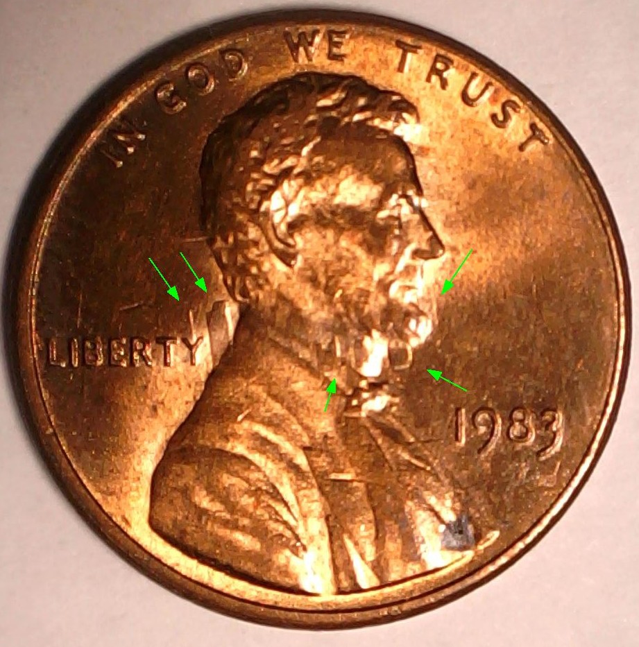 1983-Lincoln-Cent-Die-Clash