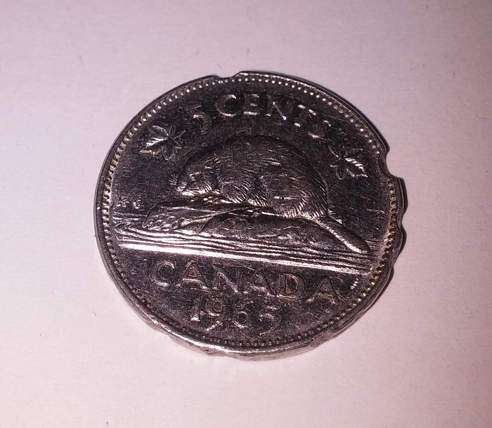 Please-Help-Identify-My-1965-Canada-Nickel-As-An-Error-Coin-Or-Damaged-Coin
