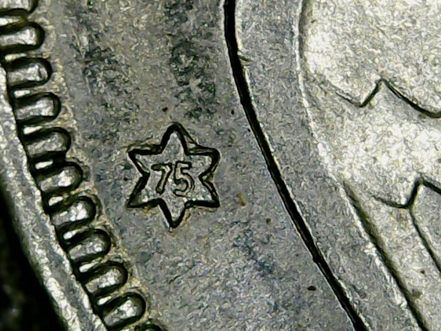 1975-5-Ptas-DDO-DDR-Proof-Coin-Star-Number-75
