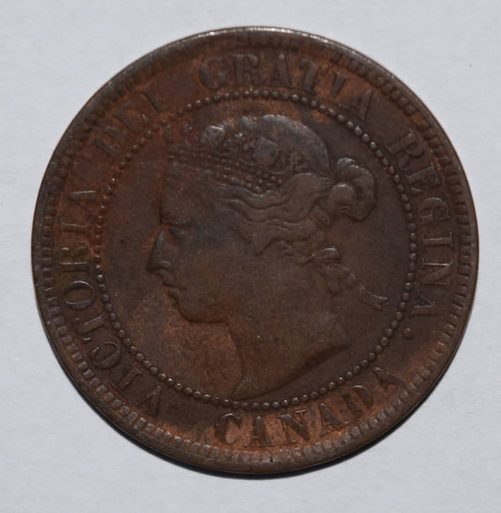 1884-Penny-Grade-And-Obverse