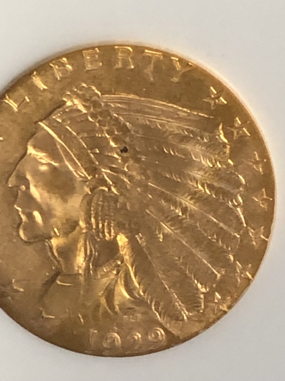 1929-$2.50-Gold-Quarter-Eagle;-Is-This-A-MS-63?