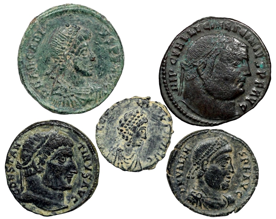 Garage-Sale-Buy---Roman-Bronze-Coins-Found-In-England