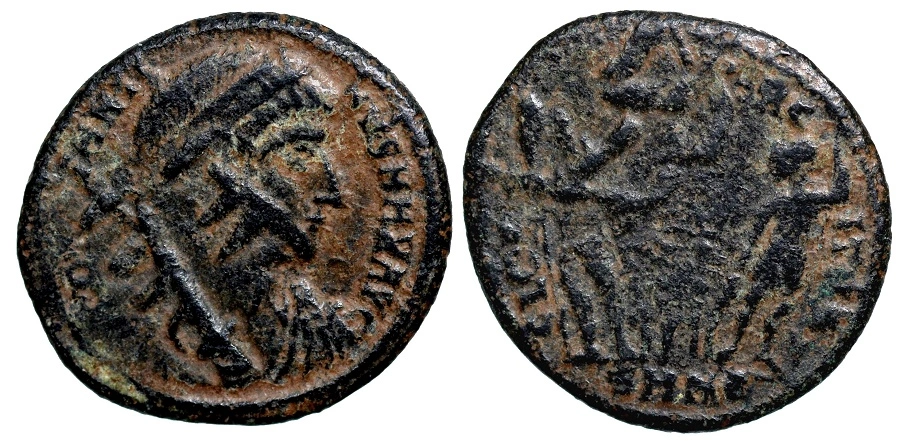 Recycled-Late-Roman-Bronze-Coins
