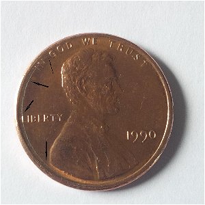 1990-S-Lincoln-Penny-No-Mint-Mark-DDR