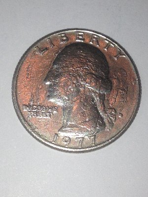 Rear-Error-1977-D--DD-Washington-Quarter-Nice-For-Collection