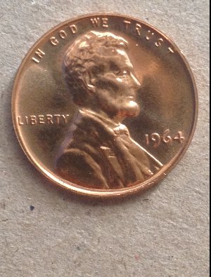 1964-No-Mint-Mark-Lincoln-Cent--Mint-Condition