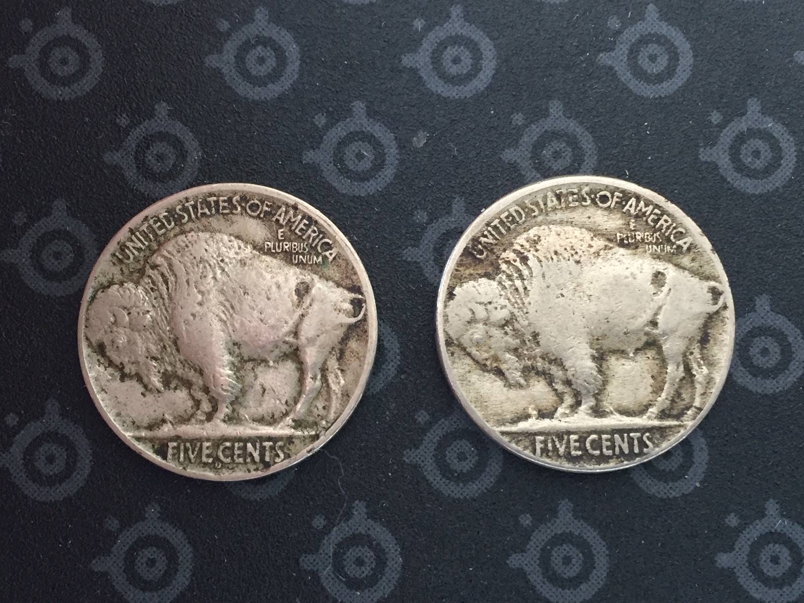 1914-&-1915-D-Buffalo-Nickels