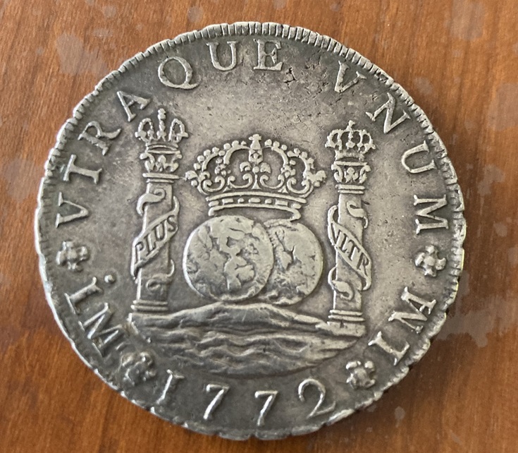 1772-Lima-Pillar-Dollar-Last-Year-They-Were-Minted.-Dot-Over-One-Mint-Mark