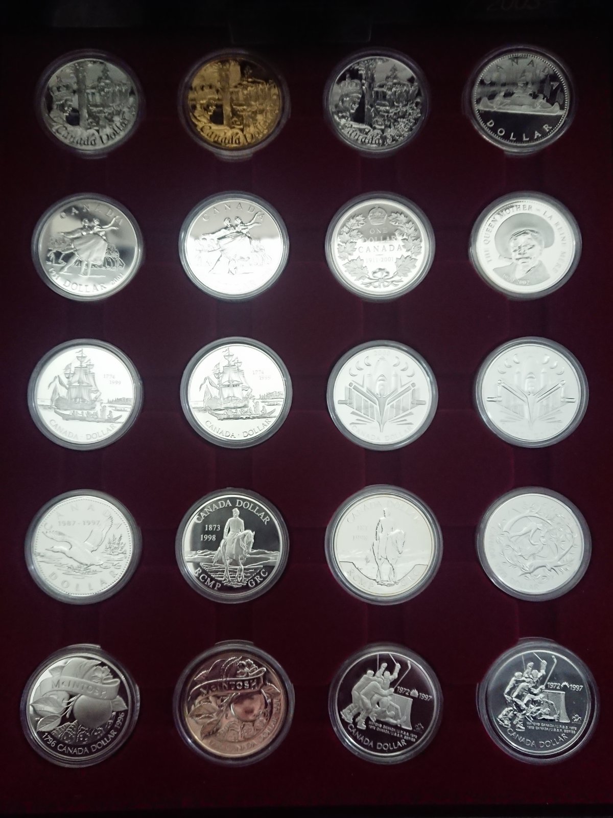 RCM-Commemorative-Silver-Dollars-