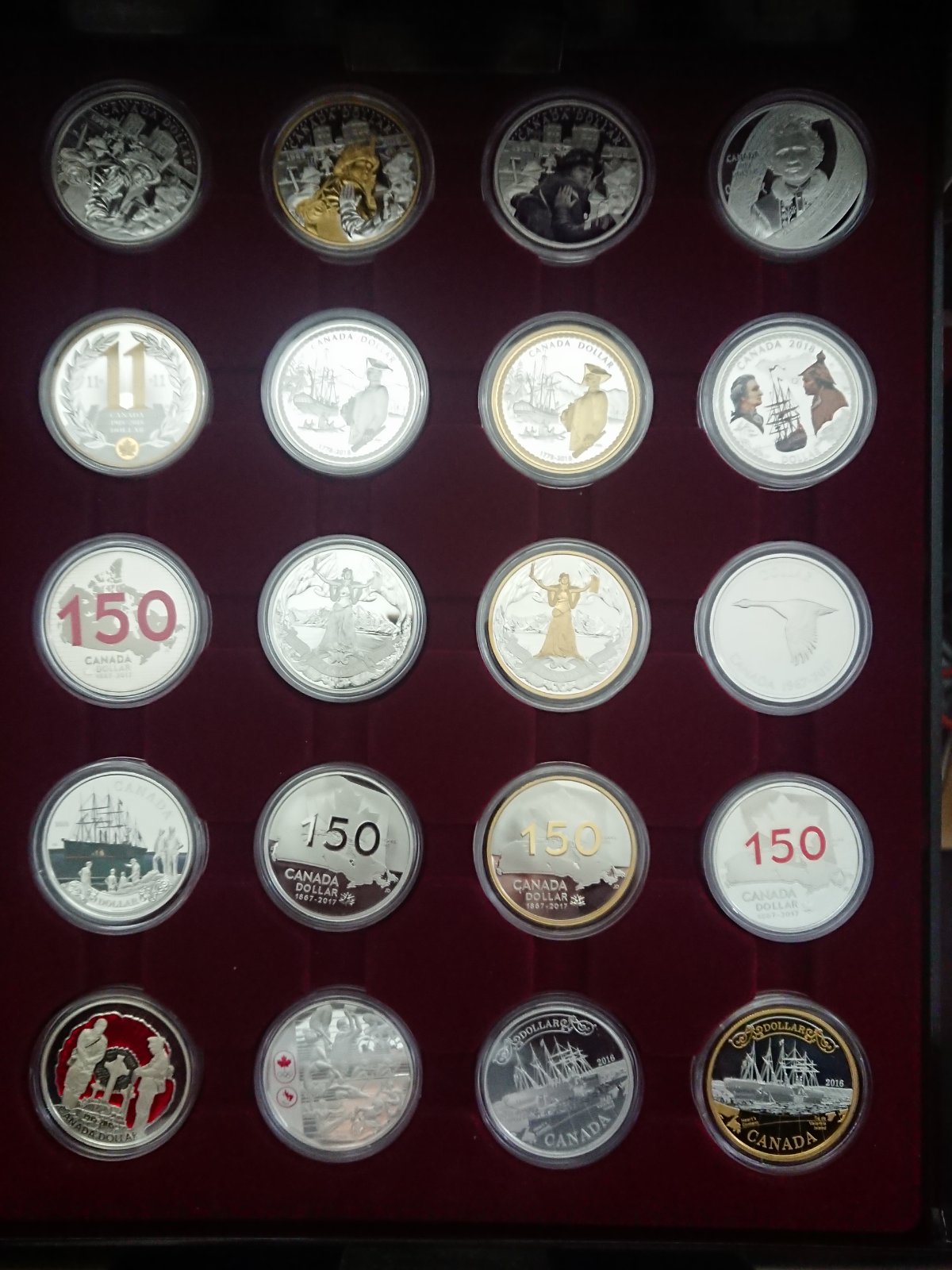 RCM-Commemorative-Silver-Dollars-