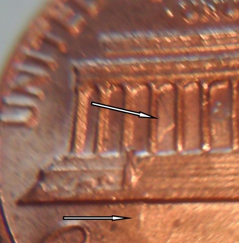 1994-Lincoln-Memorial-Cent---Something-Behind-The-Building