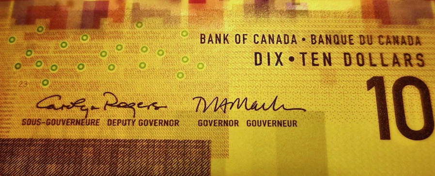 Canadian-Paper-Money--New-Signature-Out-In-Circulation