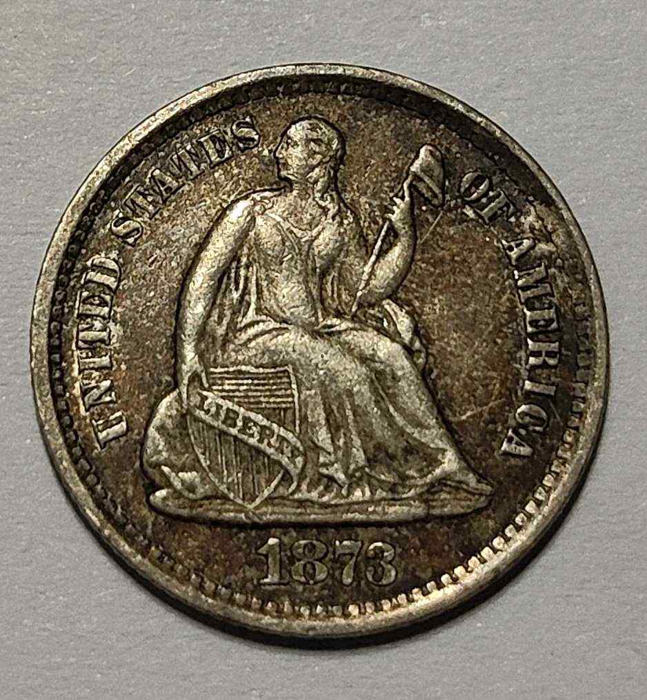 1873-S-Seated-Half-Dime--The-Last-Year--And-Conversation