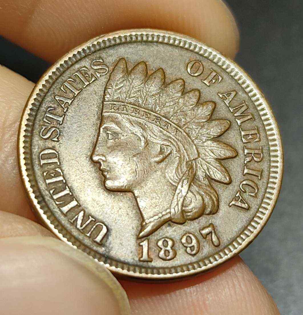 Raw-1897-Inidian-Head-Penny-About-The-Condition