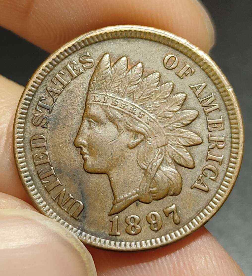 Raw-1897-Inidian-Head-Penny-About-The-Condition