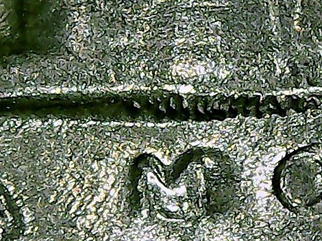 1955-P-Jefferson-Nickel-With-Odd-Flow-Marks-In-Design.