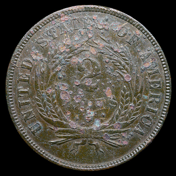 Subject-1---Carbon-Spots-And-Verdigris-1938-D-Cent