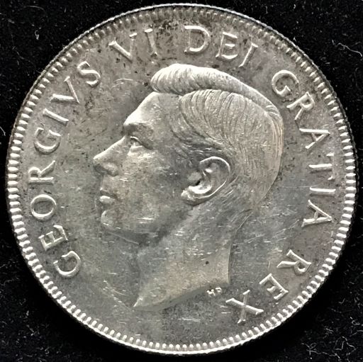 1952-Canadian-50-Cent-With-Double-Hp?